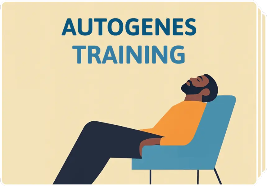 Autogenes Training-Kurses in der 7Mind App.